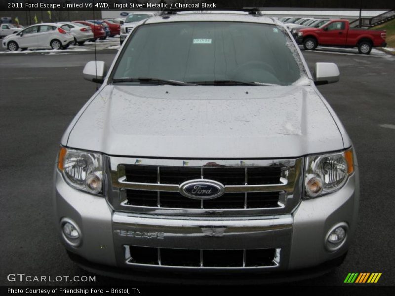 Ingot Silver Metallic / Charcoal Black 2011 Ford Escape Limited V6 4WD