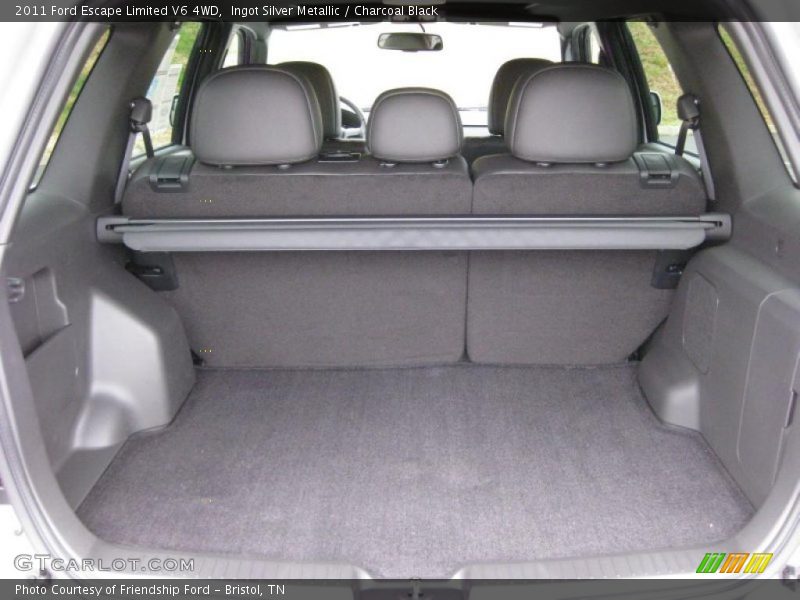 Ingot Silver Metallic / Charcoal Black 2011 Ford Escape Limited V6 4WD