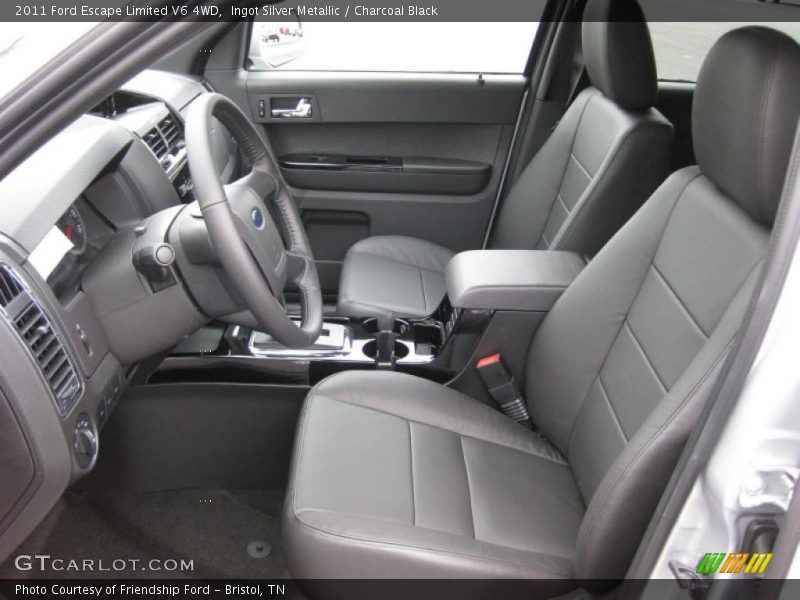 Ingot Silver Metallic / Charcoal Black 2011 Ford Escape Limited V6 4WD