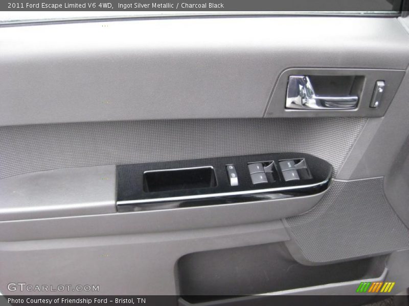 Ingot Silver Metallic / Charcoal Black 2011 Ford Escape Limited V6 4WD