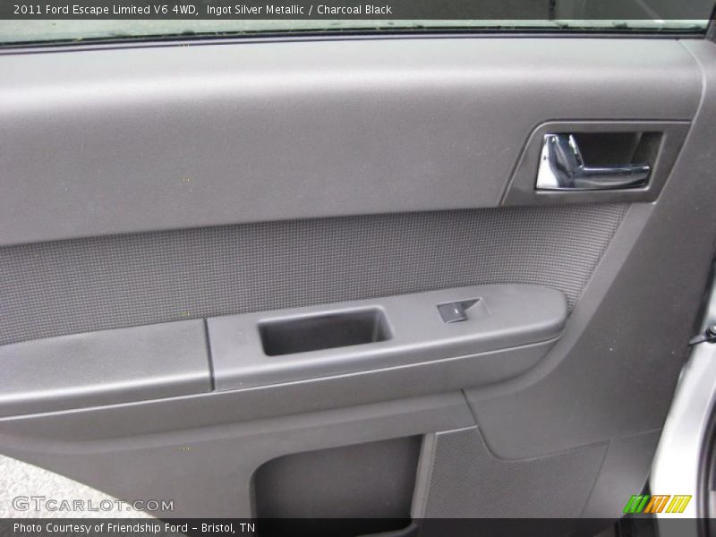 Ingot Silver Metallic / Charcoal Black 2011 Ford Escape Limited V6 4WD