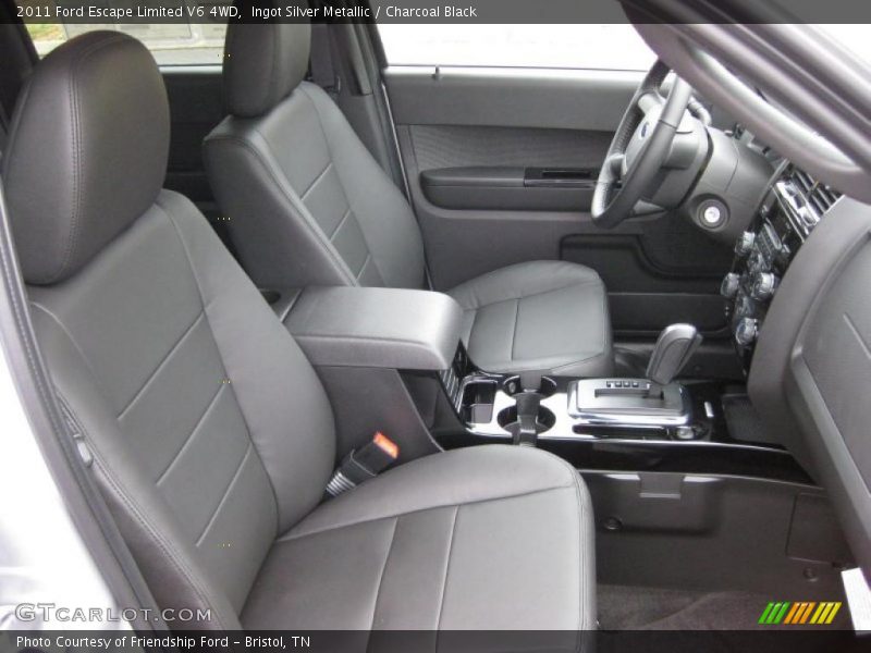 Ingot Silver Metallic / Charcoal Black 2011 Ford Escape Limited V6 4WD