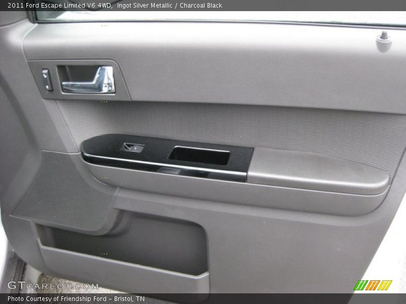 Ingot Silver Metallic / Charcoal Black 2011 Ford Escape Limited V6 4WD