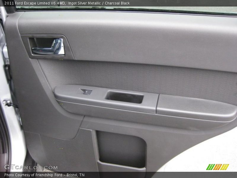 Ingot Silver Metallic / Charcoal Black 2011 Ford Escape Limited V6 4WD