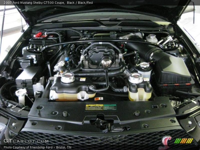  2007 Mustang Shelby GT500 Coupe Engine - 5.4 Liter Supercharged DOHC 32-Valve V8