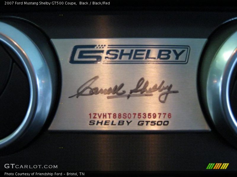  2007 Mustang Shelby GT500 Coupe Logo
