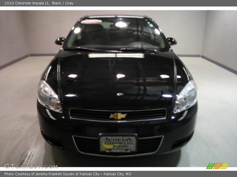 Black / Gray 2010 Chevrolet Impala LS