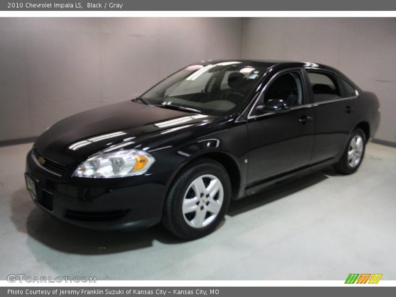 Black / Gray 2010 Chevrolet Impala LS