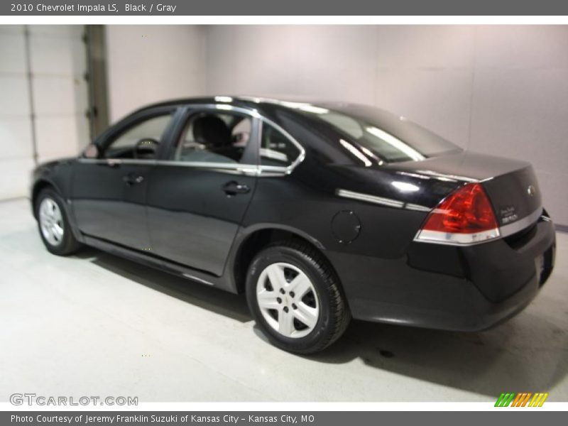 Black / Gray 2010 Chevrolet Impala LS
