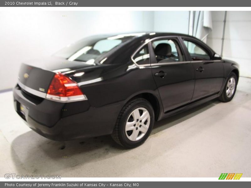 Black / Gray 2010 Chevrolet Impala LS