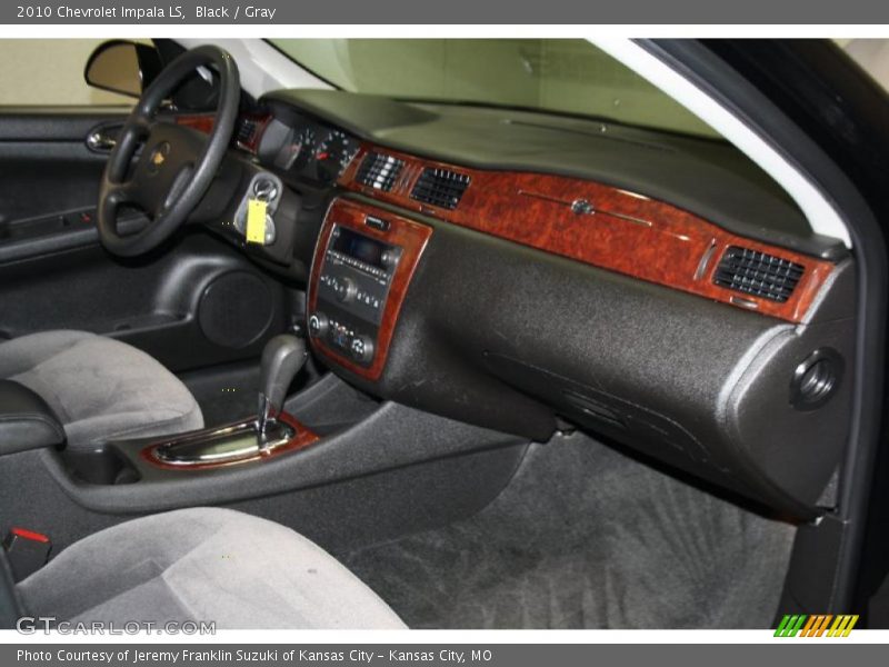 Black / Gray 2010 Chevrolet Impala LS