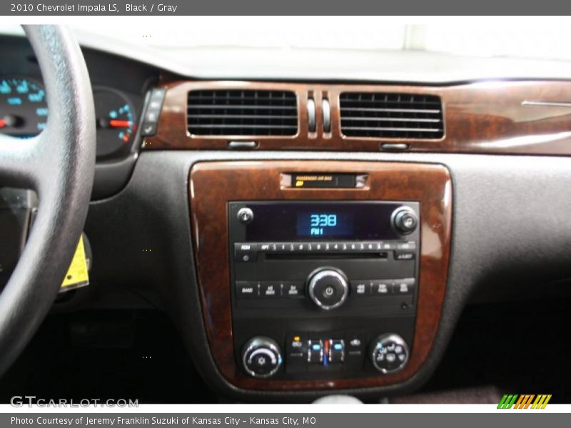 Black / Gray 2010 Chevrolet Impala LS