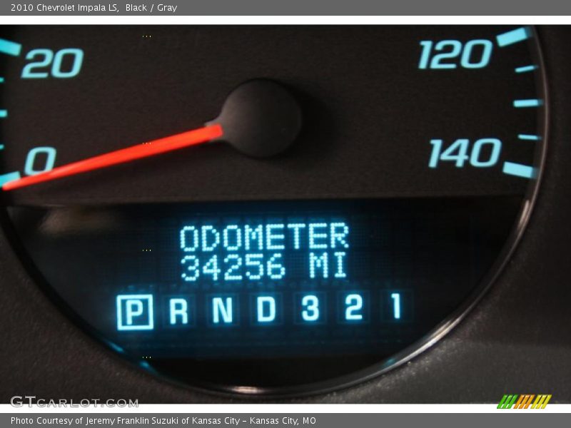 Black / Gray 2010 Chevrolet Impala LS