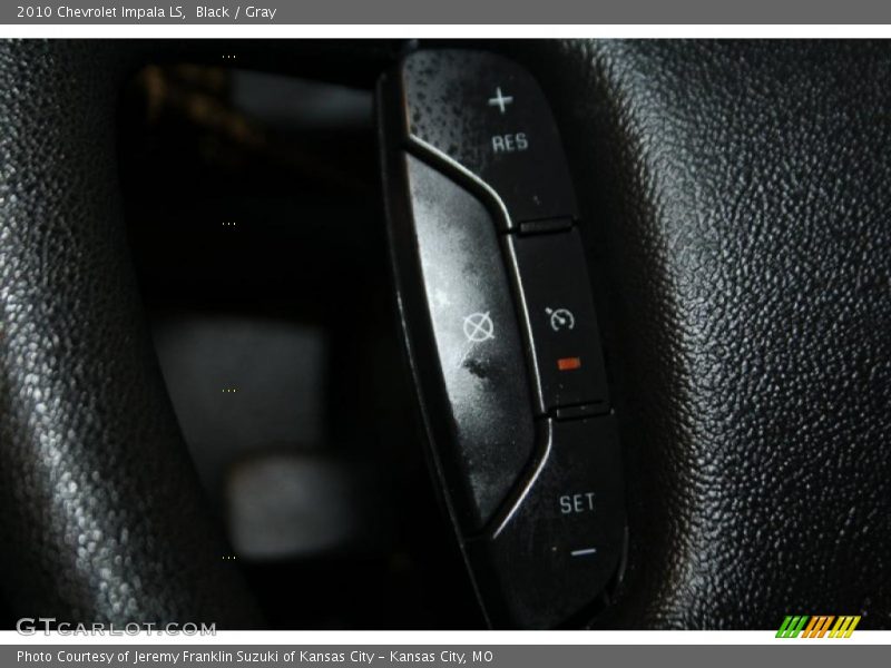 Black / Gray 2010 Chevrolet Impala LS