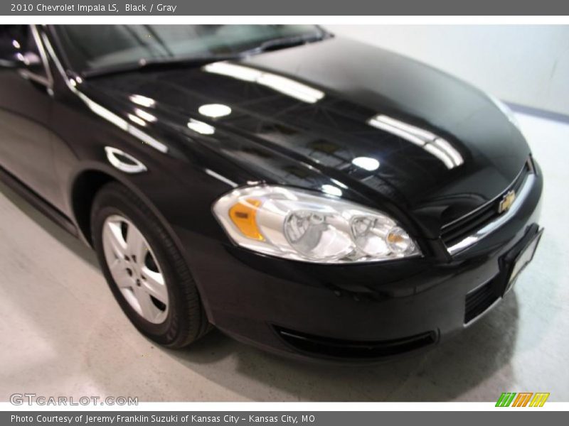 Black / Gray 2010 Chevrolet Impala LS