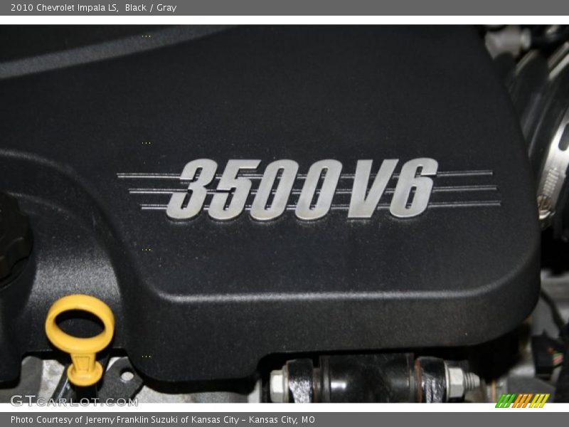 Black / Gray 2010 Chevrolet Impala LS