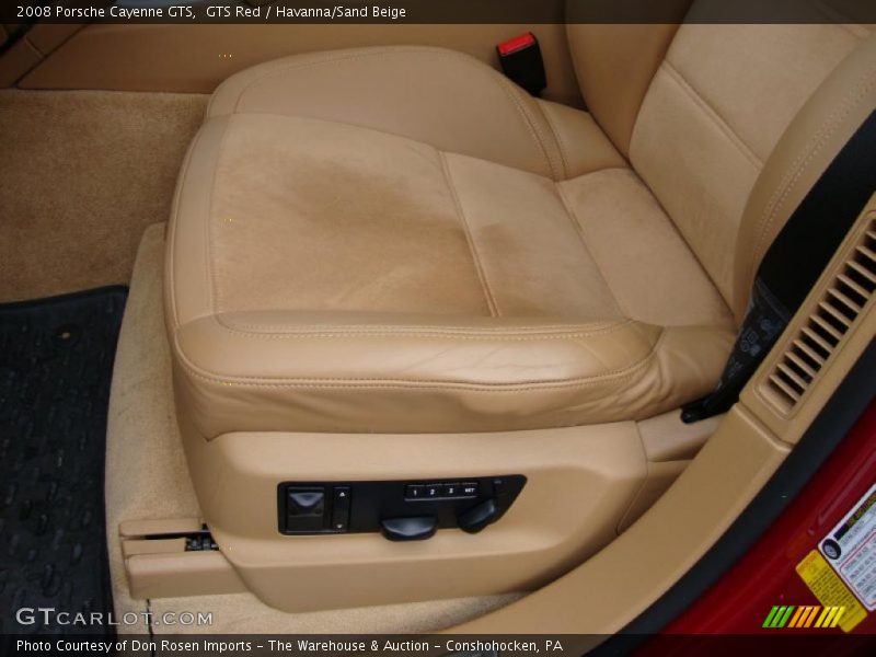 GTS Red / Havanna/Sand Beige 2008 Porsche Cayenne GTS