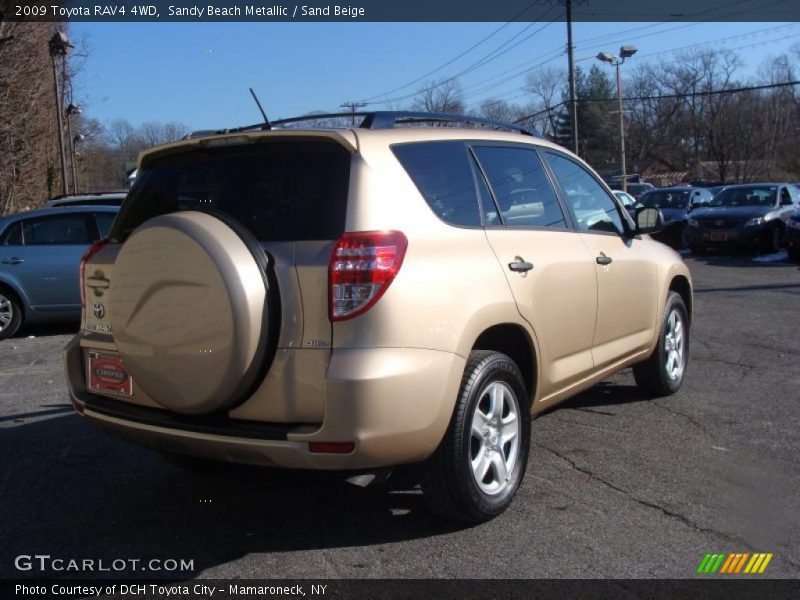 Sandy Beach Metallic / Sand Beige 2009 Toyota RAV4 4WD
