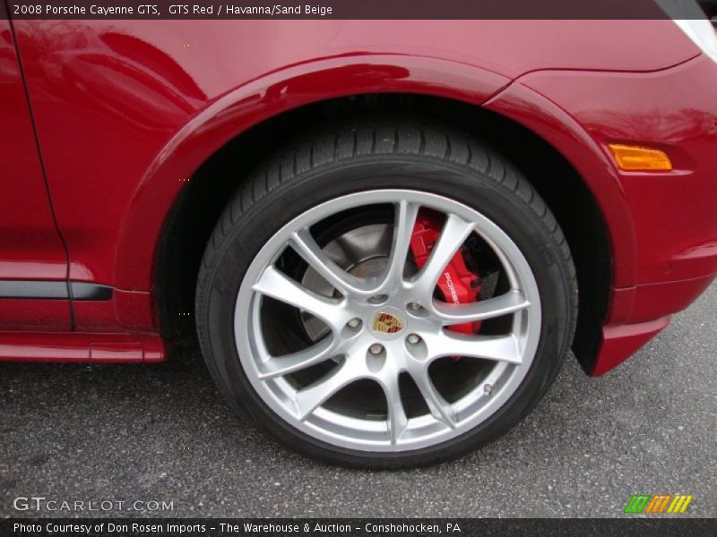 GTS Red / Havanna/Sand Beige 2008 Porsche Cayenne GTS