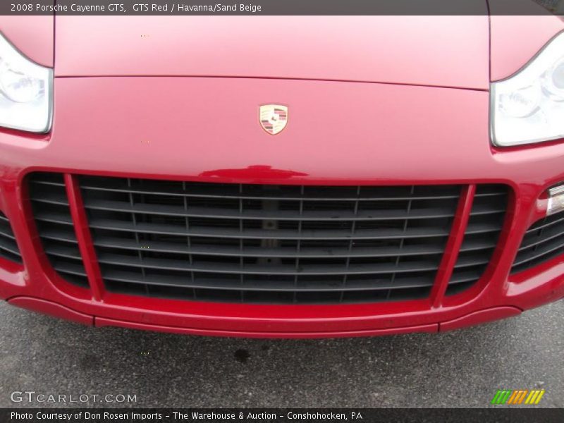 GTS Red / Havanna/Sand Beige 2008 Porsche Cayenne GTS