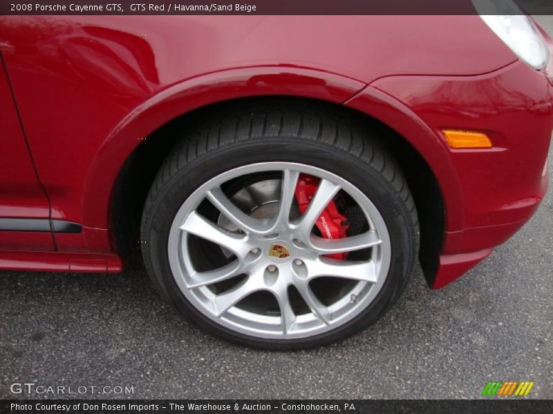 GTS Red / Havanna/Sand Beige 2008 Porsche Cayenne GTS
