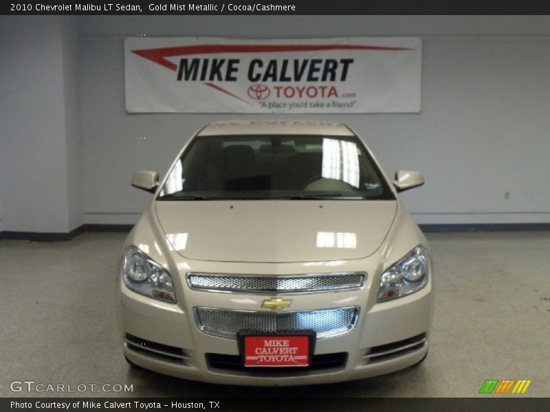 Gold Mist Metallic / Cocoa/Cashmere 2010 Chevrolet Malibu LT Sedan