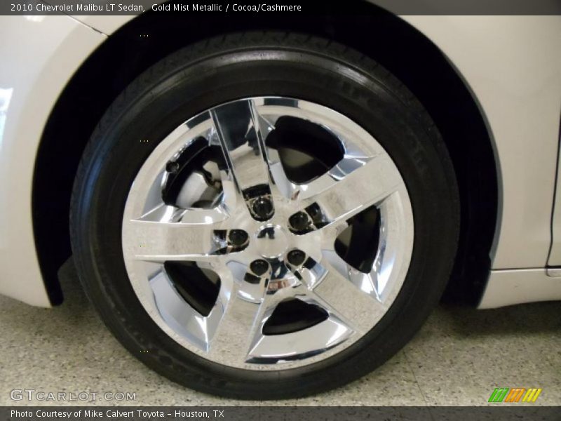 Gold Mist Metallic / Cocoa/Cashmere 2010 Chevrolet Malibu LT Sedan