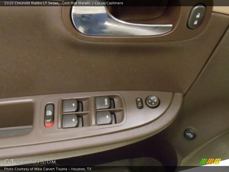Gold Mist Metallic / Cocoa/Cashmere 2010 Chevrolet Malibu LT Sedan