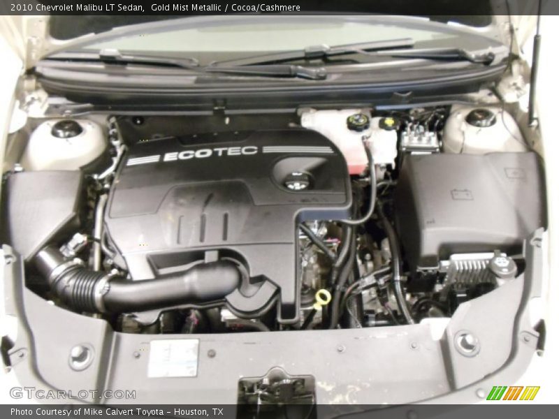 Gold Mist Metallic / Cocoa/Cashmere 2010 Chevrolet Malibu LT Sedan