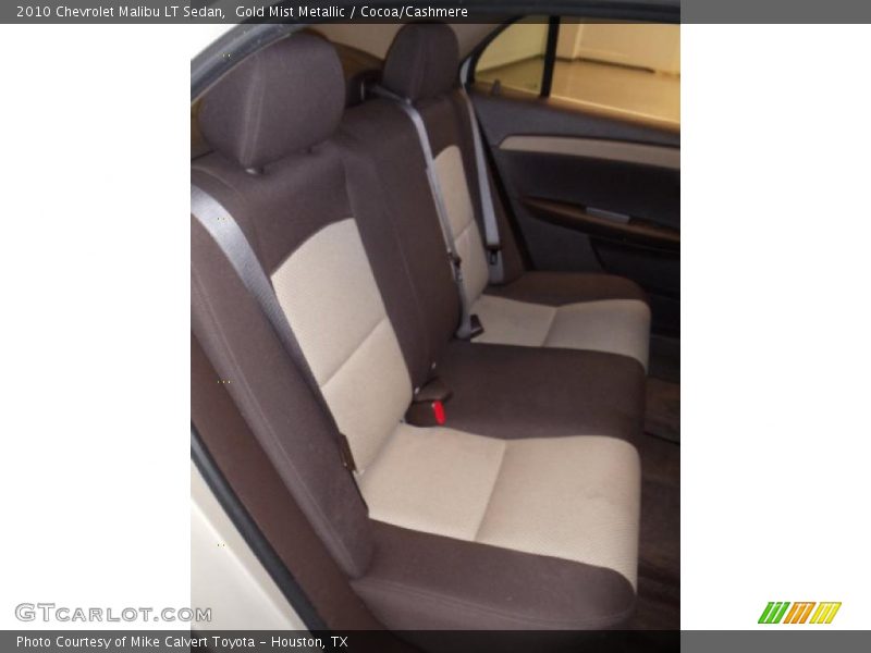 Gold Mist Metallic / Cocoa/Cashmere 2010 Chevrolet Malibu LT Sedan