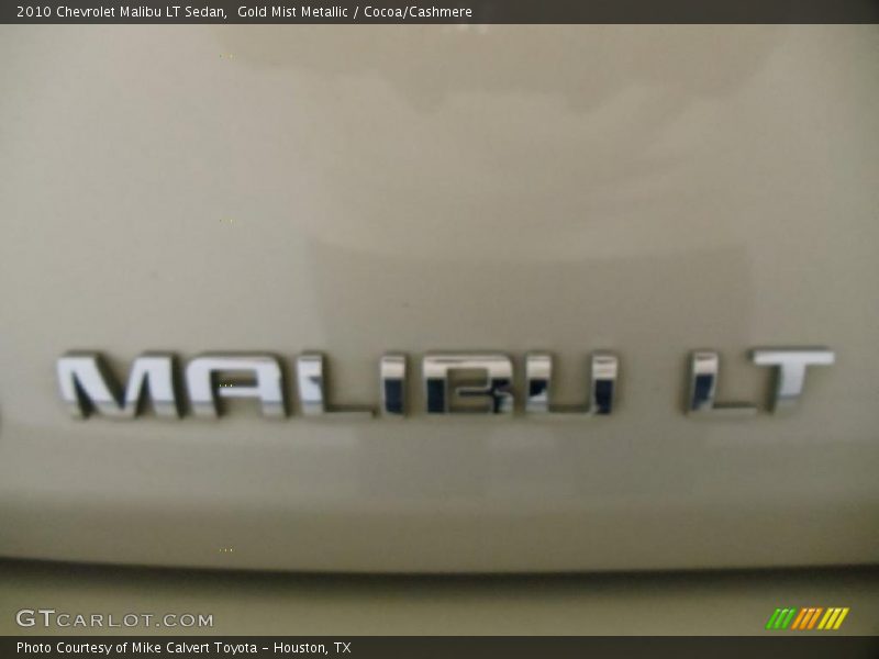 Gold Mist Metallic / Cocoa/Cashmere 2010 Chevrolet Malibu LT Sedan