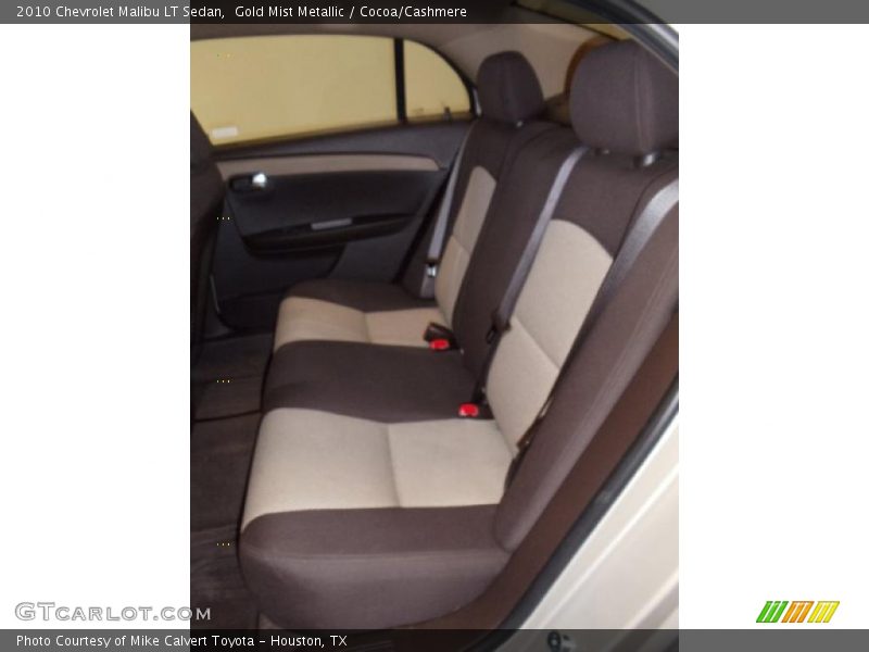 Gold Mist Metallic / Cocoa/Cashmere 2010 Chevrolet Malibu LT Sedan