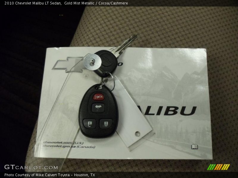 Gold Mist Metallic / Cocoa/Cashmere 2010 Chevrolet Malibu LT Sedan