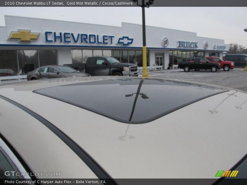 Gold Mist Metallic / Cocoa/Cashmere 2010 Chevrolet Malibu LT Sedan