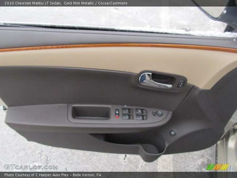 Gold Mist Metallic / Cocoa/Cashmere 2010 Chevrolet Malibu LT Sedan