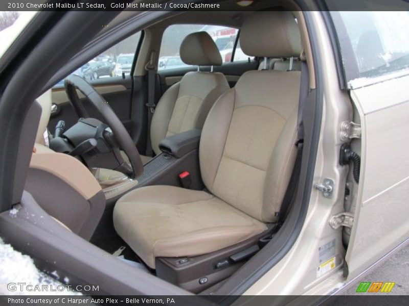 Gold Mist Metallic / Cocoa/Cashmere 2010 Chevrolet Malibu LT Sedan