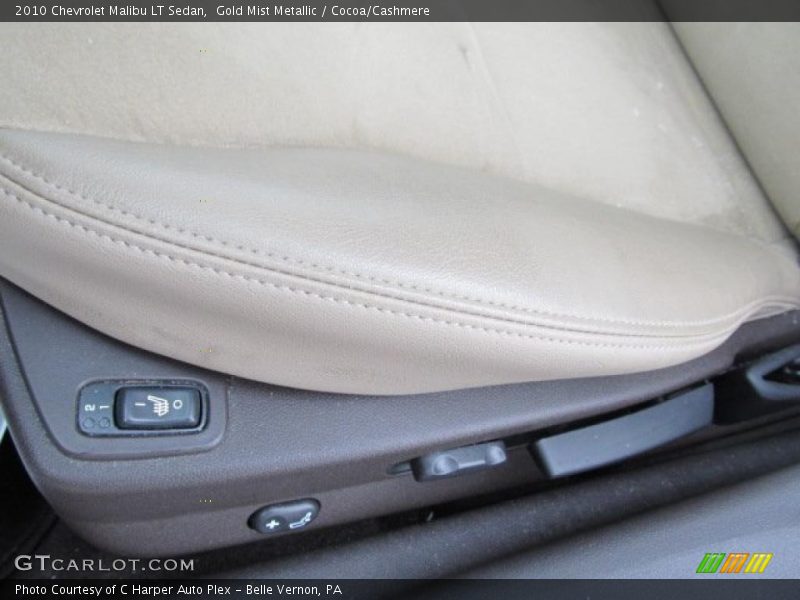 Gold Mist Metallic / Cocoa/Cashmere 2010 Chevrolet Malibu LT Sedan