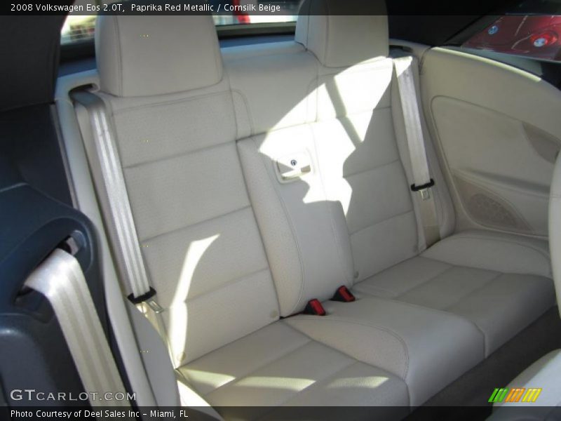 Paprika Red Metallic / Cornsilk Beige 2008 Volkswagen Eos 2.0T