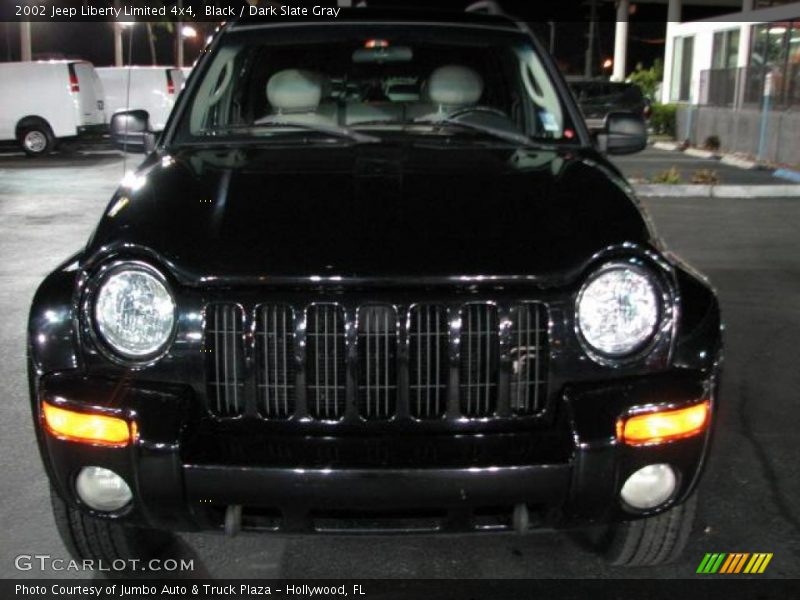Black / Dark Slate Gray 2002 Jeep Liberty Limited 4x4