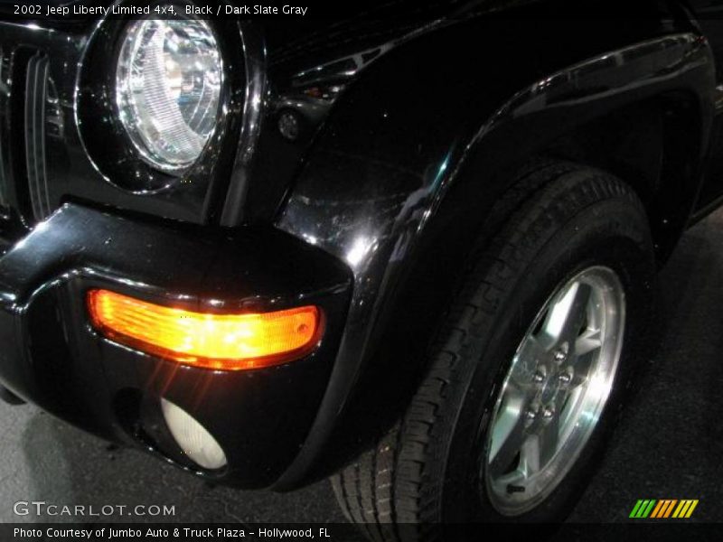 Black / Dark Slate Gray 2002 Jeep Liberty Limited 4x4