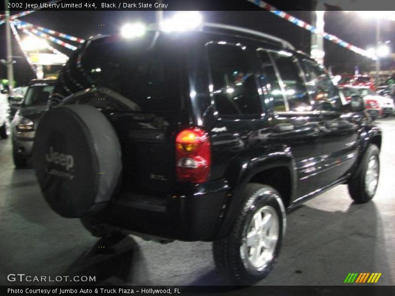 Black / Dark Slate Gray 2002 Jeep Liberty Limited 4x4