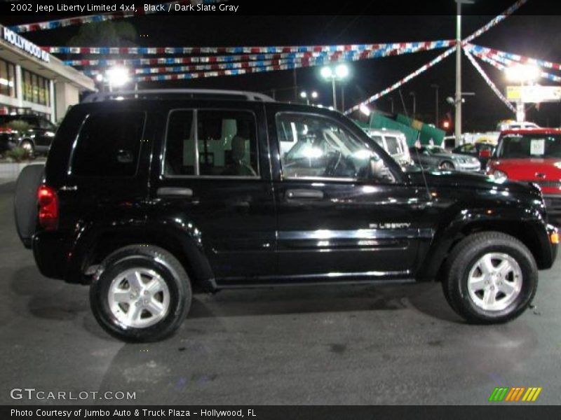 Black / Dark Slate Gray 2002 Jeep Liberty Limited 4x4