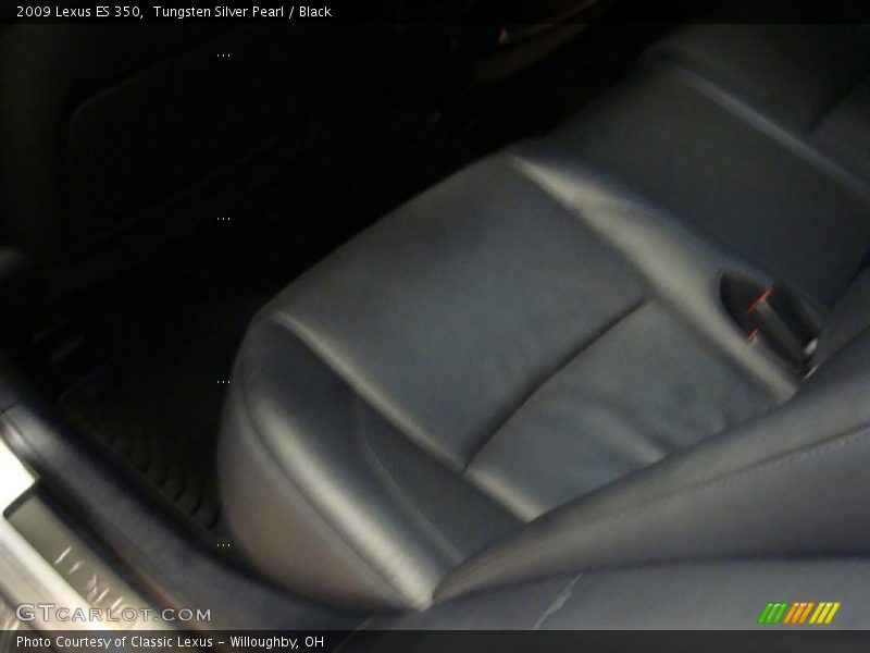 Tungsten Silver Pearl / Black 2009 Lexus ES 350