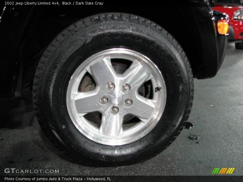 Black / Dark Slate Gray 2002 Jeep Liberty Limited 4x4