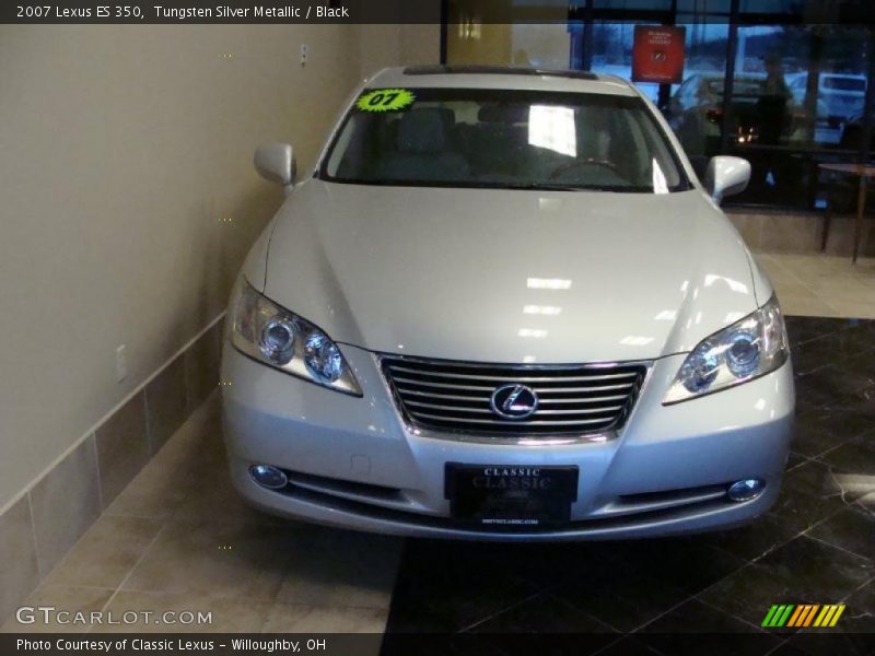 Tungsten Silver Metallic / Black 2007 Lexus ES 350
