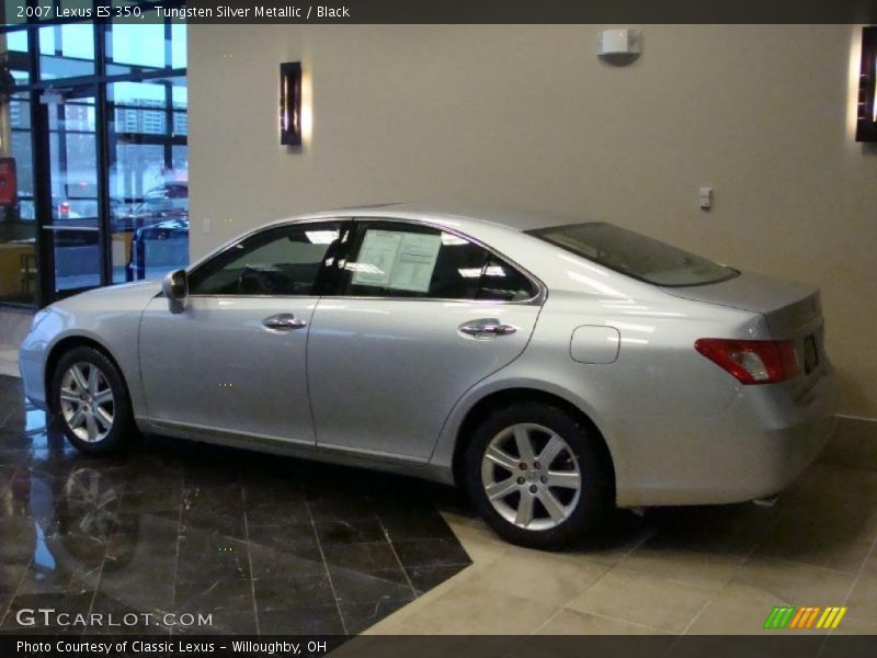 Tungsten Silver Metallic / Black 2007 Lexus ES 350