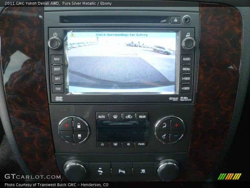 Pure Silver Metallic / Ebony 2011 GMC Yukon Denali AWD