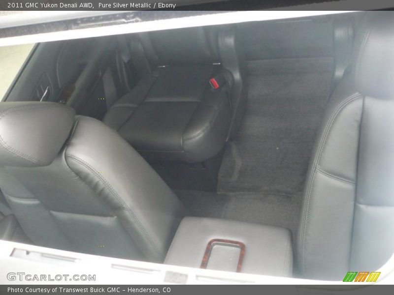 Pure Silver Metallic / Ebony 2011 GMC Yukon Denali AWD