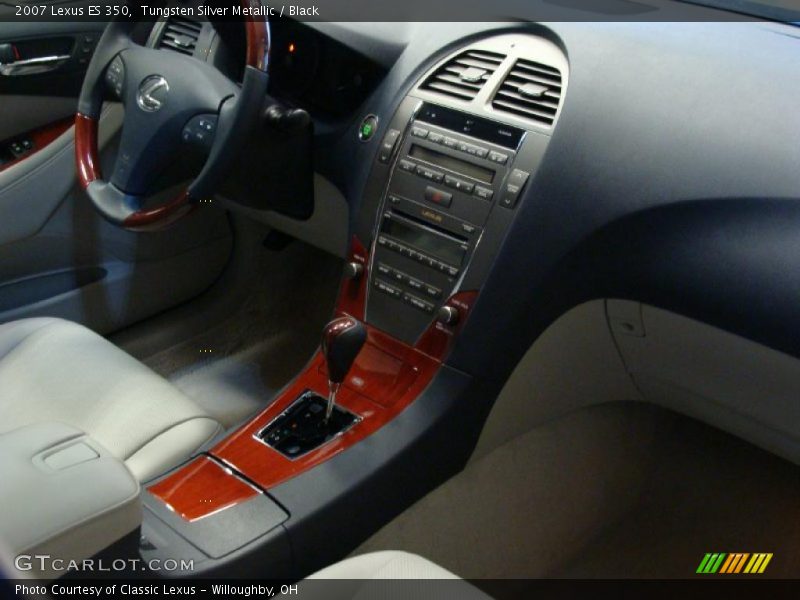Tungsten Silver Metallic / Black 2007 Lexus ES 350