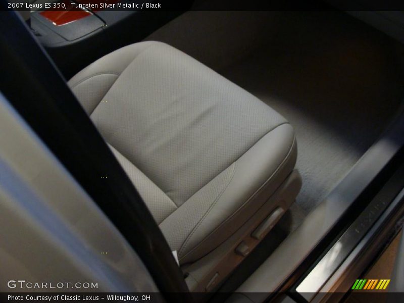 Tungsten Silver Metallic / Black 2007 Lexus ES 350